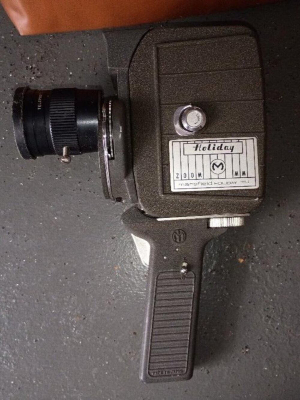 Vintage 8MM Mansfield Holiday Zoom MM Automatic/Windup Movie Camera 1960s